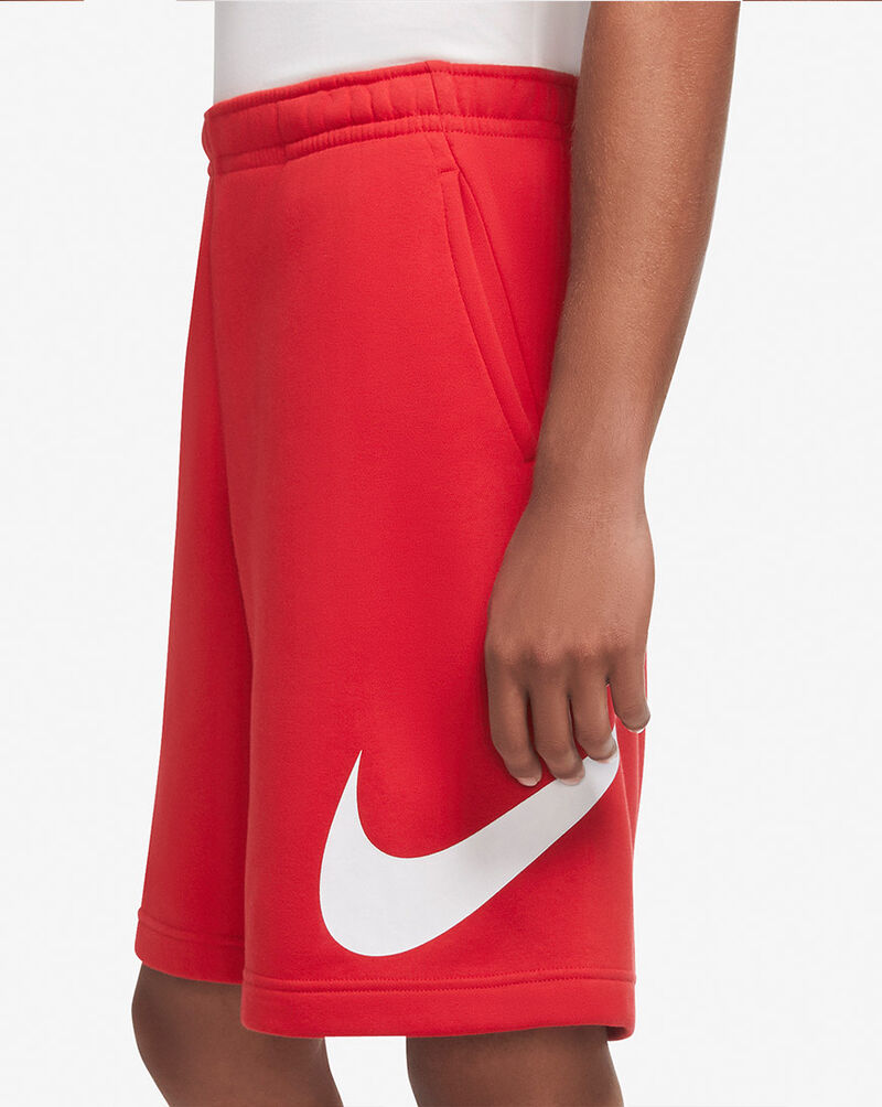 Nike NSW Club Graphic Shorts BV2721-658 Red 3