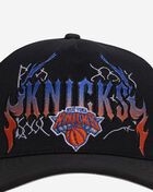 PRO STANDARD New York Knicks Breakout Wool Blend Pro Pinch Snapback Hat BNK7517552-BLK Black 2