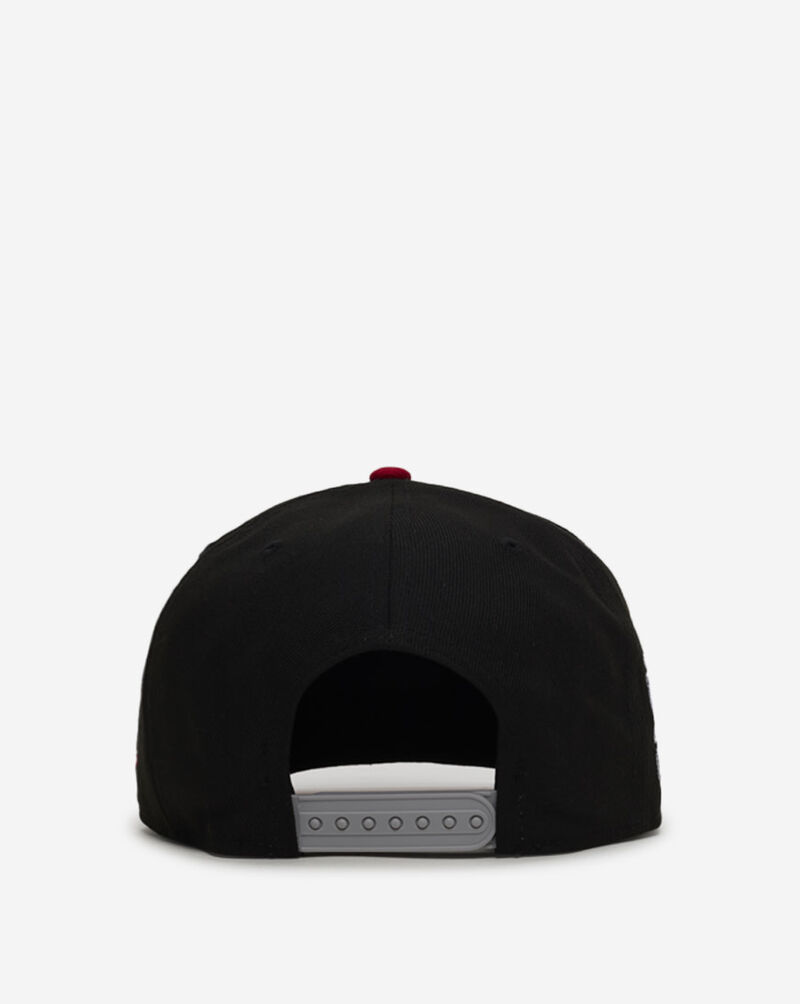 New Era 9Fifty Chicago Bulls A-Frame Snapback Hat 71107731 Black 3