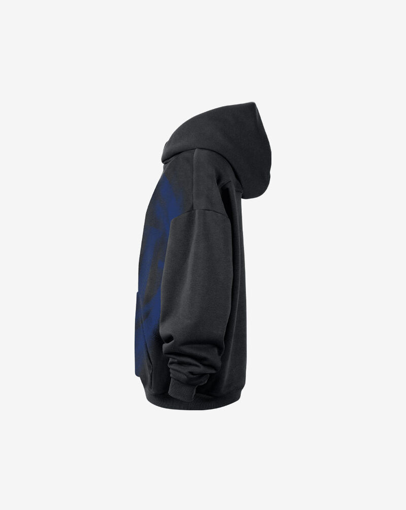 Nike Detroit Pistons Standard Issue Fleece Basketball Hoodie IQ2484-010 Black 4