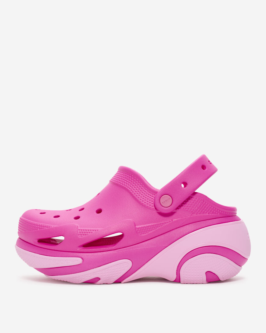 Shop Crocs Bubble Crush Clog 210061-6TW pink | SNIPES USA