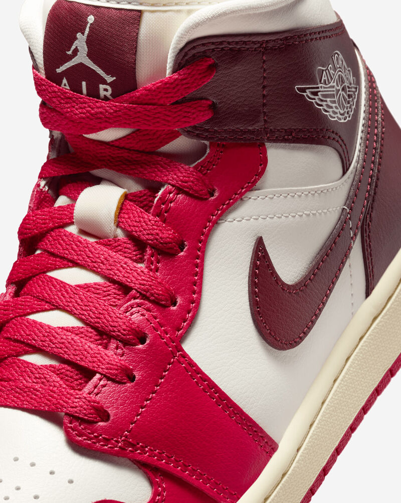 Jordan Air Jordan 1 Mid BQ6472-119 Red 7