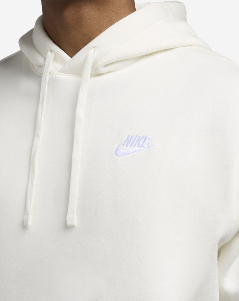 Nike NSW Club Fleece Pullover Hoodie BV2654-134 White 3