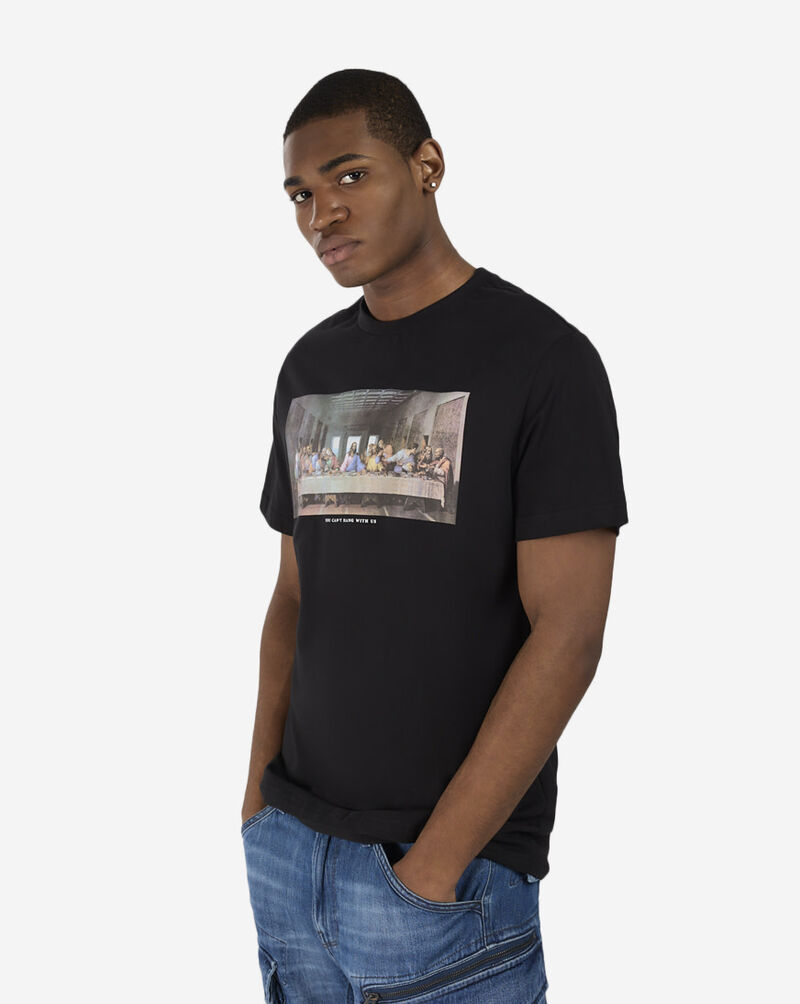 Graphic Tees Can't Hang With Us Last Supper Tee MT2506-US Black 1