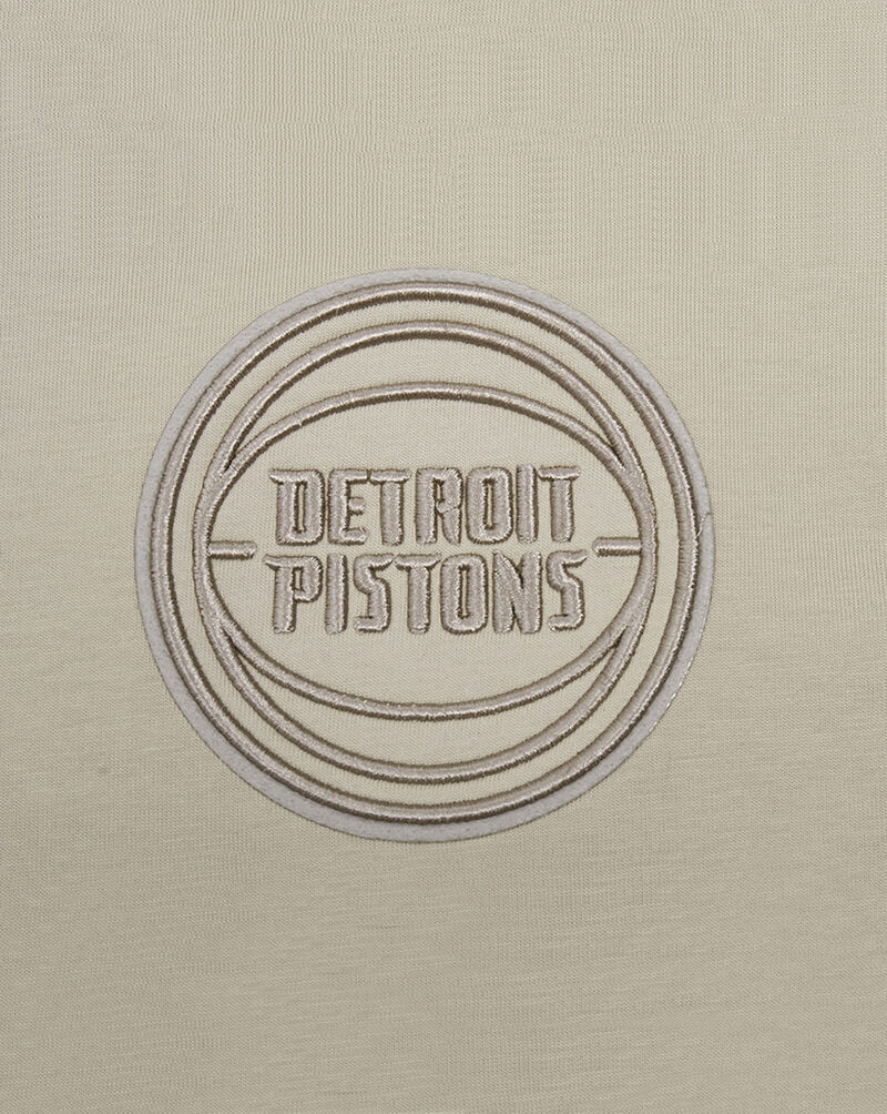 PRO STANDARD Detroit Pistons Neutral Drop Shoulder Tee BDP158133-TAU Beige 2