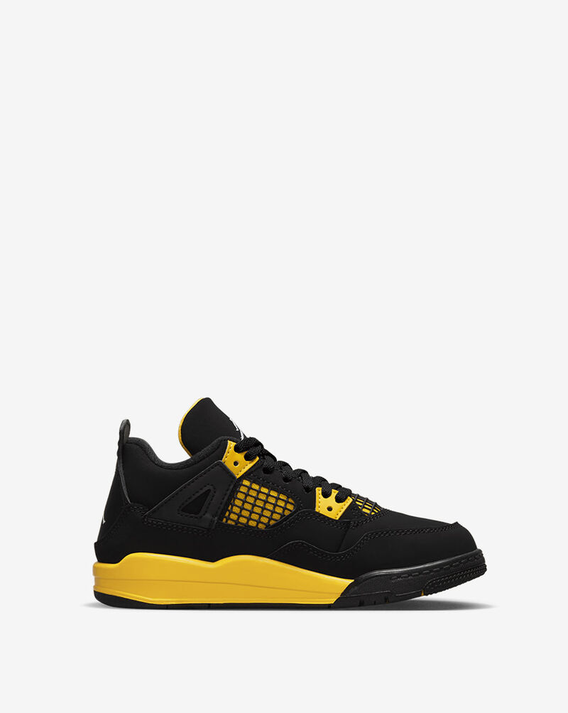 Jordan Pre-School Air Jordan 4 Retro BQ7669-017 Black 3