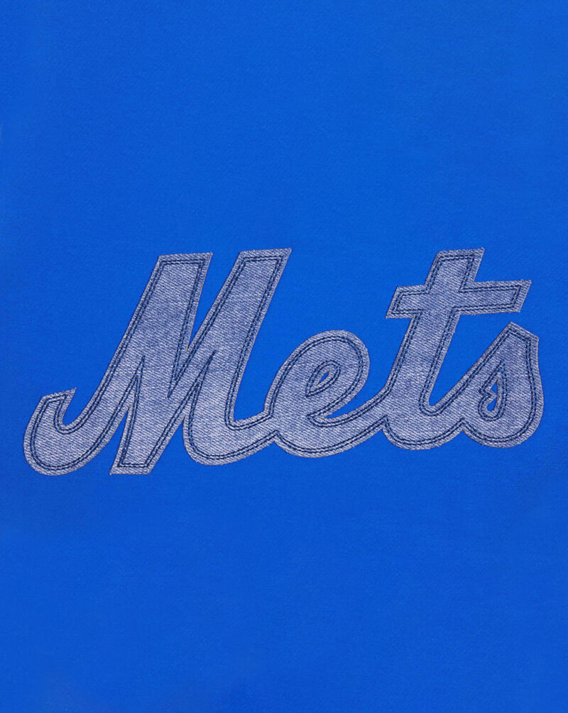 PRO STANDARD New York Mets Varsity Blues Boxy Tee  LNMA39037-RYB Blue 2