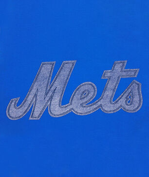 New York Mets Varsity Blues Boxy Tee 