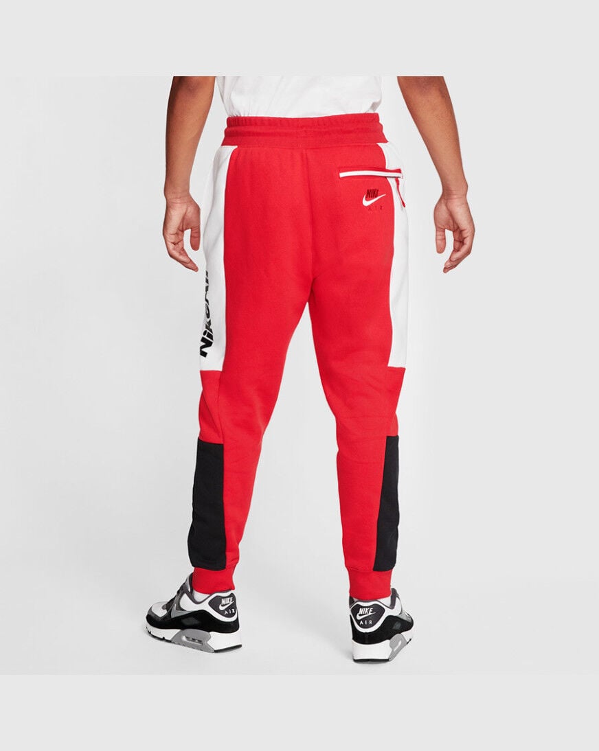 Nike air joggers red clearance