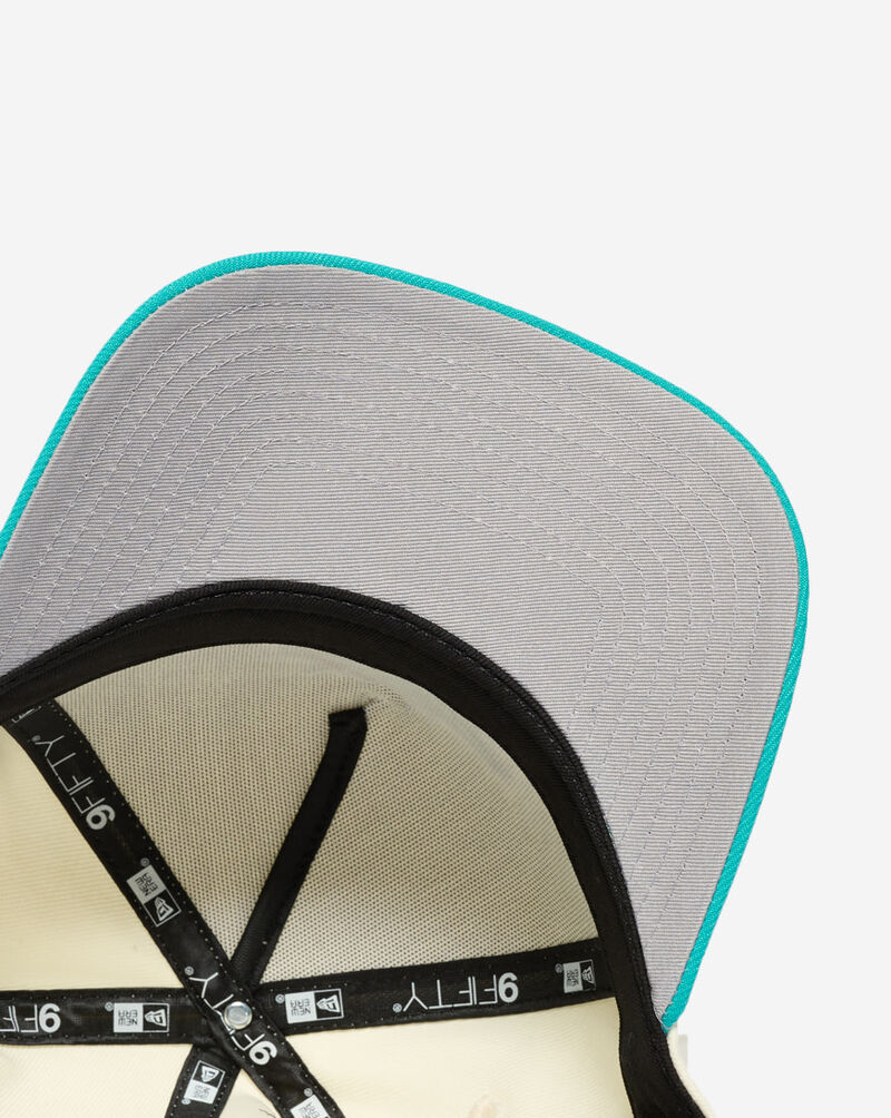 New Era 9Fifty Miami Dolphins Curve A-Frame Snapback Hat 71094927 cream 4