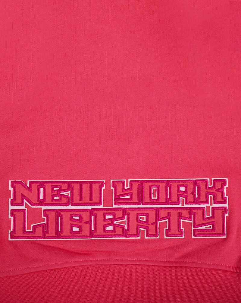 PRO STANDARD Big Girls' New York Liberty Classic Triple Pink Pullover Hoodie WNLBC70124-BPU Pink 4