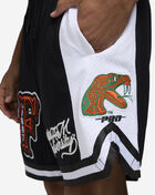 PRO STANDARD Florida AandM University Vintage Varsity Double Knit Shorts CFA371759-BLK Black 3