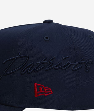 9Fifty New England Patriots Script A-Frame Snapback Hat