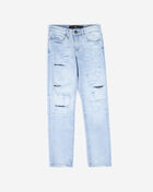 Grade School Distressed Straight Jeans (8-16)