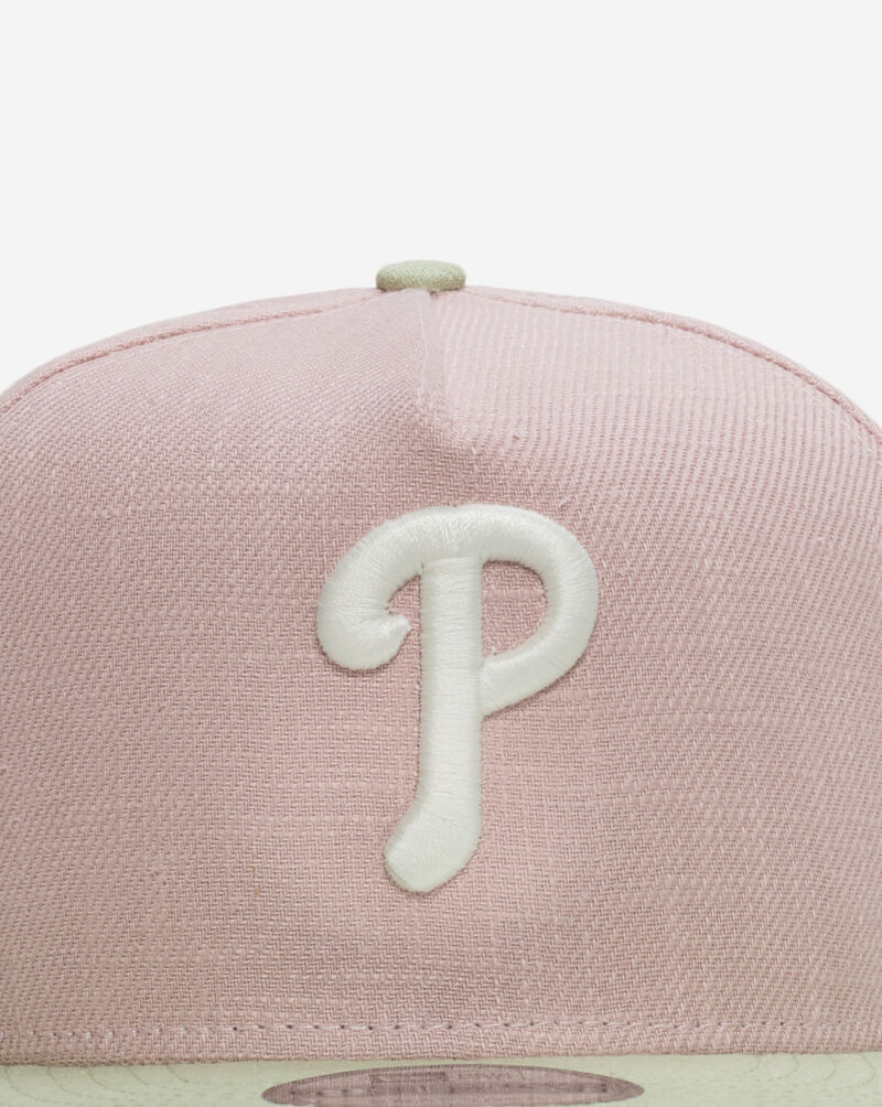 New Era 9Fifty Philadelphia Phillies A-Frame Snapback Hat 60945080 Pink 2