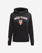 PRO STANDARD New York Mets Classic Fleece Pull Over Hoodie  LNMC34573-BLK Black 1