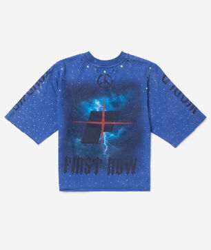 Kids' Skull TBolt Rhinestone Terry Tee 