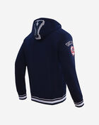 New York Yankees Mash Up Rib Fleece Pull Over Hoodie