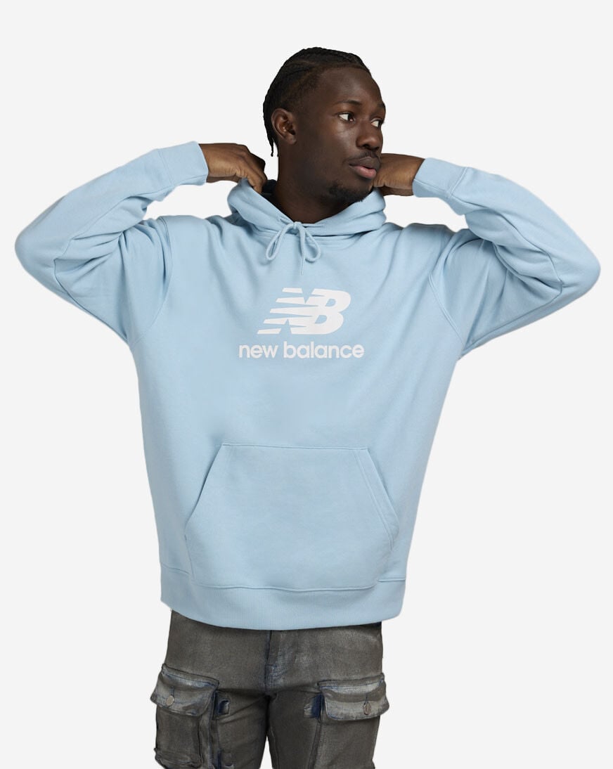 Shop New Balance Sport Essentials French Terry Logo Hoodie