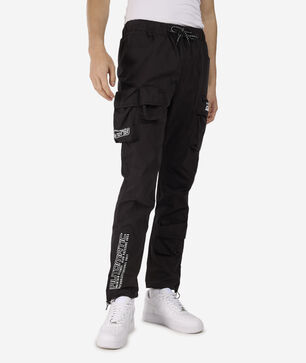 Brushed Utility Nylon Cargo Pants