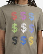 Mister Tee Multicolor Dollar Sign Tee MTUS480A-US-03254 Green 3