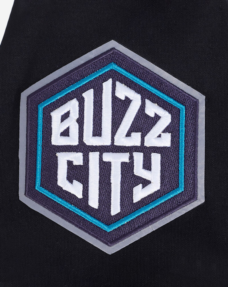 PRO STANDARD Charlotte Hornets Lamelo Ball Pullover #1 Classic Warm Up Jacket BCH1515773-BGY Black 4