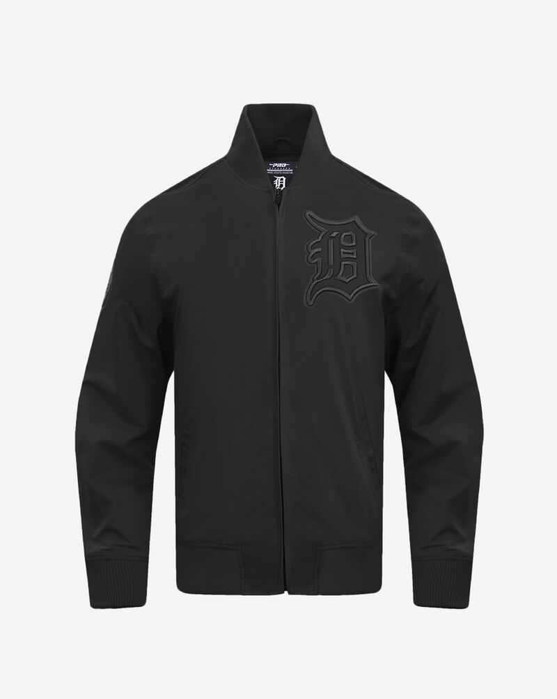 PRO STANDARD Detroit Tigers Neutral Twill Jacket  LDT637626-BLK Black 1