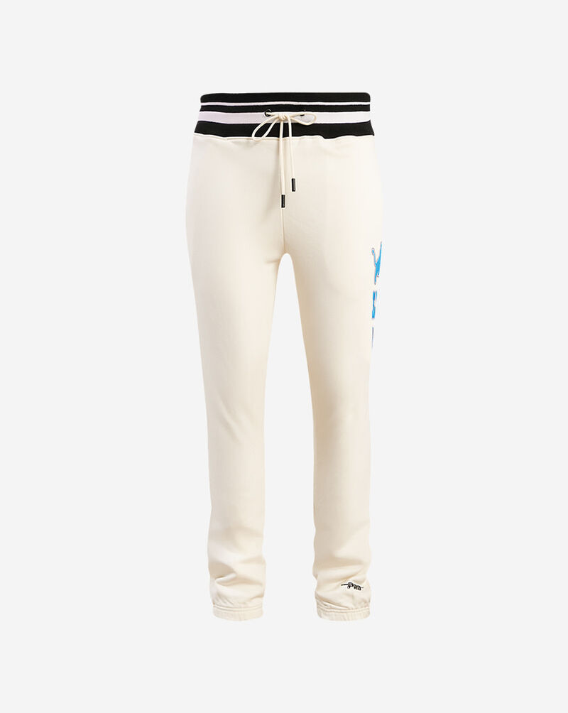 PRO STANDARD Detroit Lions Retro Classic Fleece Sweatpant FDL443448-EBK cream 1