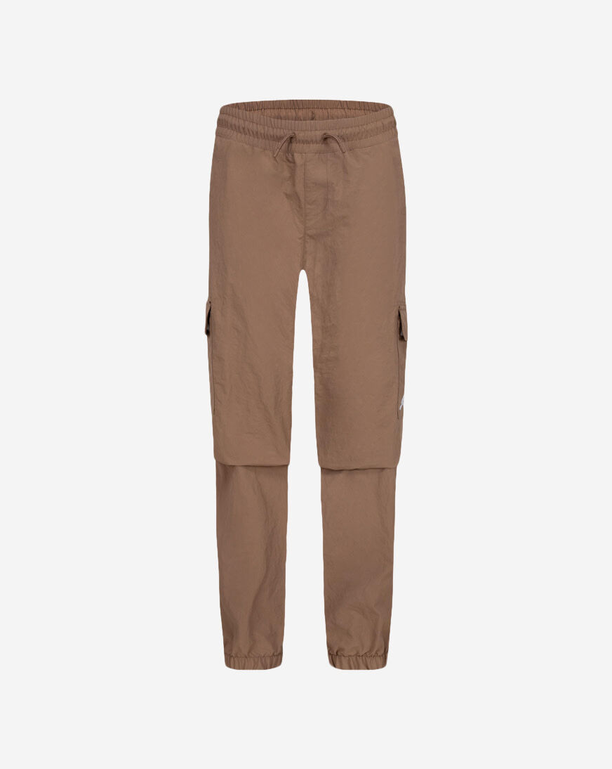 Shop Jordan Big Kids' MJ Double Cargo Pants 95D379-X1I brown