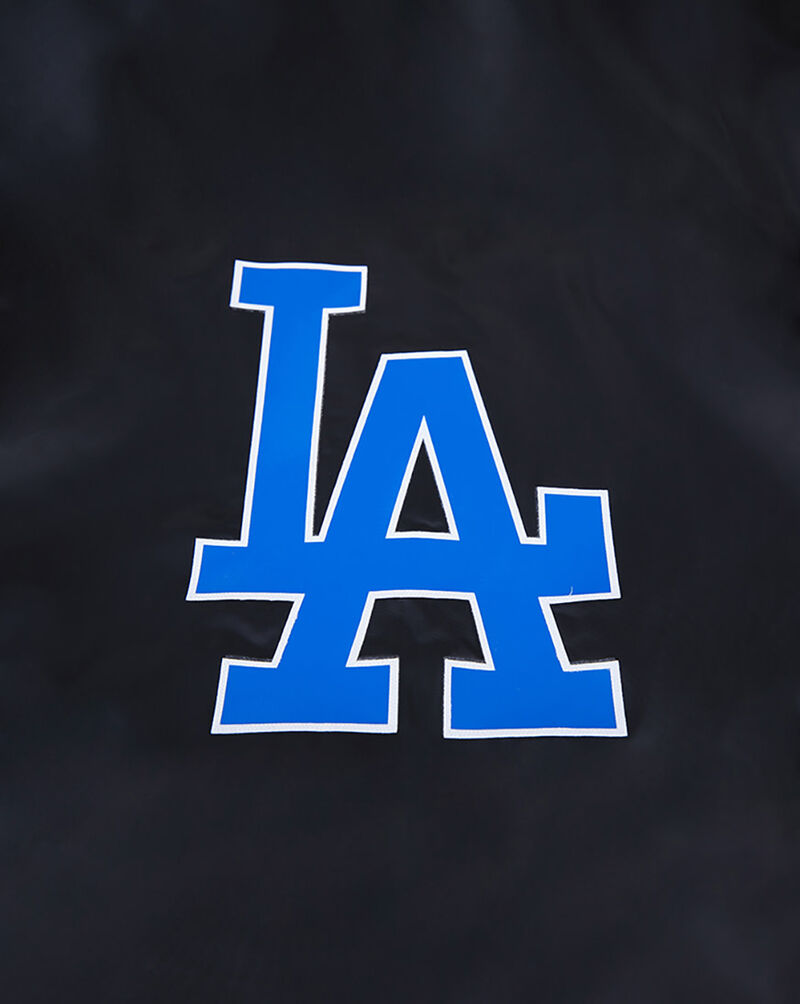 PRO STANDARD Los Angeles Dodgers Classic Satin Jacket  LLDU34419-BLK Black 2