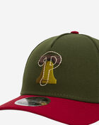 New Era 9Forty A-Frame Philadelphia Phillies City Feat Snapback Hat 60640966 Green 2