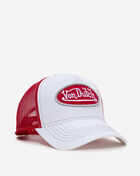 Von Dutch Staple Trucker Hat VDHT97-GYMRED Red 1