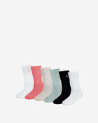 Kids' Everyday Essentials 6Pk Crew Socks (9-11)