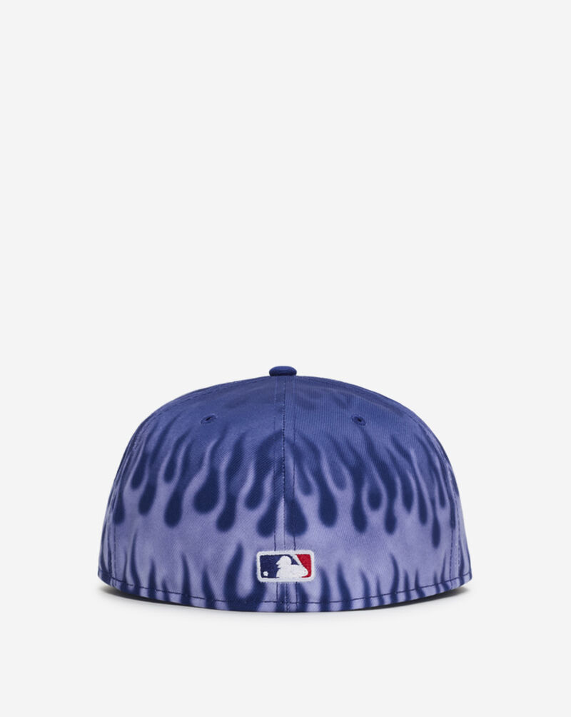New Era 59Fifty Los Angeles Dodgers Flames Fitted Hat 60949335 Blue 3