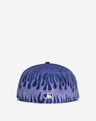 New Era 59Fifty Los Angeles Dodgers Flames Fitted Hat 60949335 Blue 3