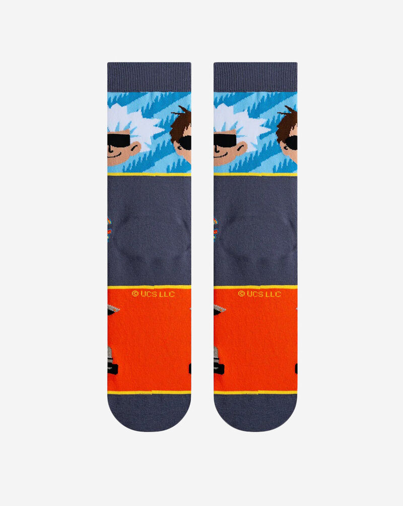 Odd Sox BTTF Mash Up Crew Socks (L) 35848MONCD Multi 4