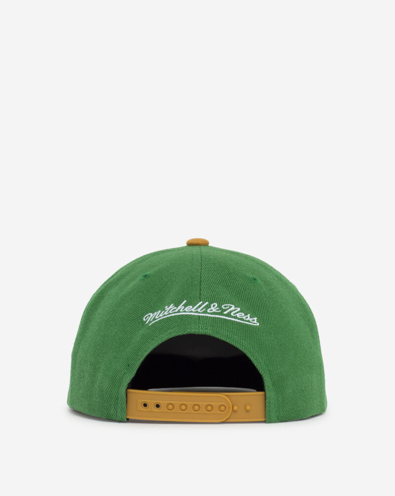 Mitchell  Ness Milwaukee Bucks  All Star Color Snapback Hat 6HSSMM20272-MBUGNGD Green 4