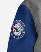 New Era Alpha Industries Philadelphia 76ers Bomber Jacket 60684163 Blue 3