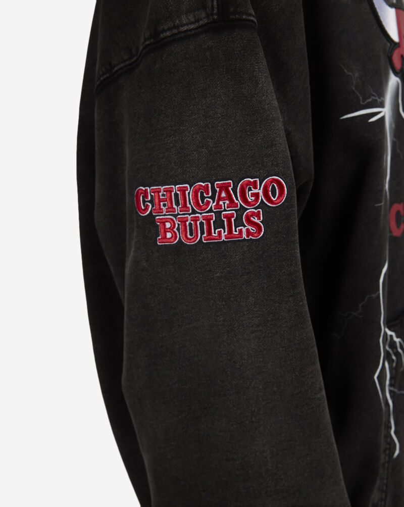 PRO STANDARD Chicago Bulls Lightning Hoodie BCB5517152-WBK Black 3