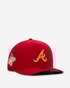 9Fifty Atlanta Braves Metallic  A-Frame Snapback Hat