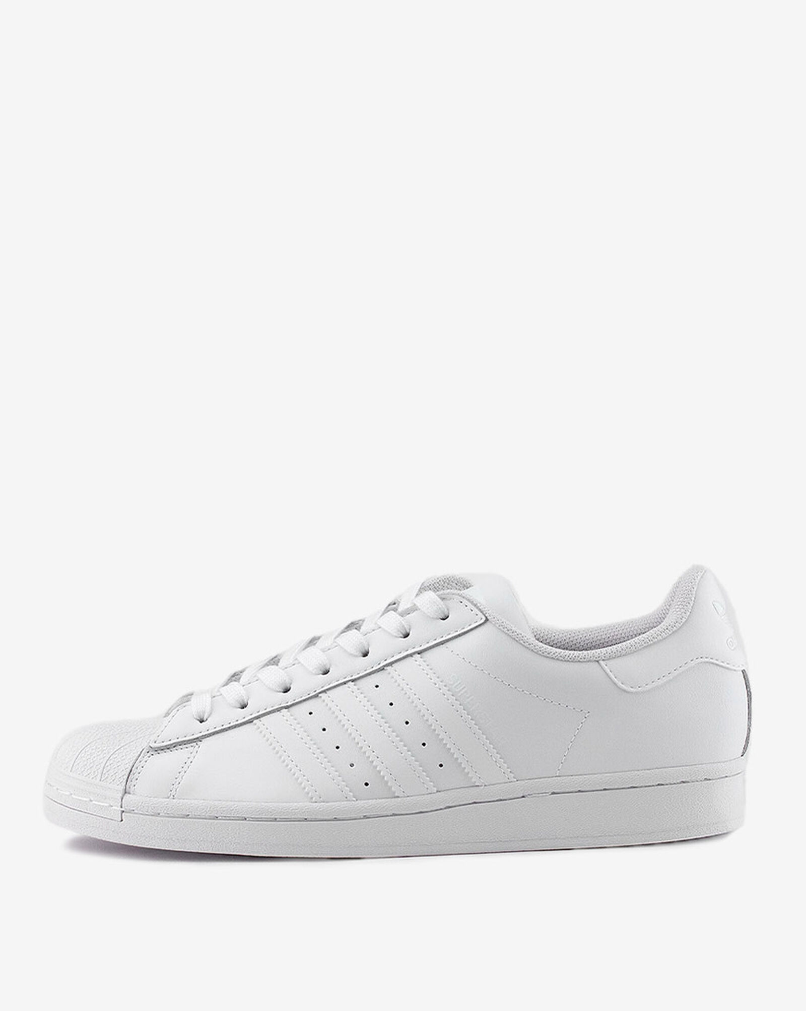 plain white adidas superstars