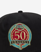 New Era 9Fifty Detroit Pistons Metallic Snapback Hat 60914436 Black 2