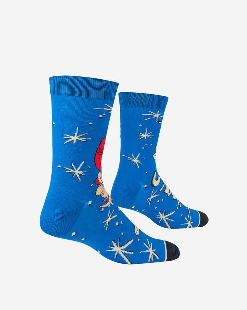 Odd Sox Ren and Stimpy Hilarious Knit Socks OSRNSLOGO Multi 3