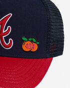 Atlanta Braves 2-Tone Area Code Trucker Hat