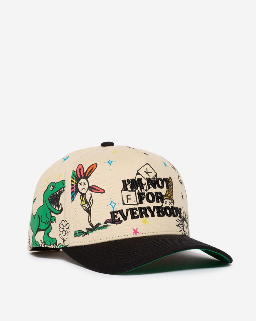 Shop Field Grade I'm Not for Everybody Doodles Full Twill Trucker