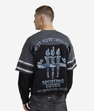 Sports Good Long Sleeve 2Fer Tee