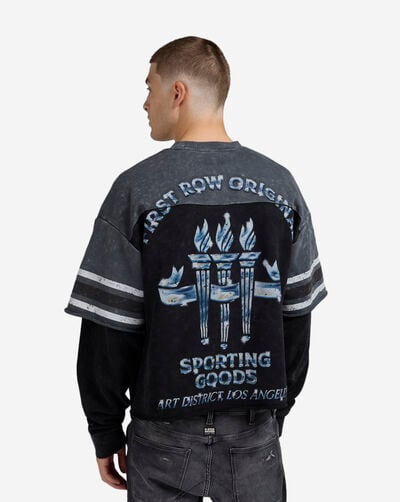 Sports Good Long Sleeve 2Fer Tee Sports Good Long Sleeve 2Fer Tee