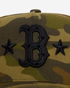 Mitchell  Ness Boston Red Sox Pro Pinch Rhinestone Snapback Hat HP17271-BRSCAMO Camo 2