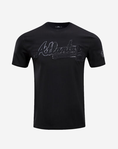 Atlanta Braves Triple Black Sj Tee