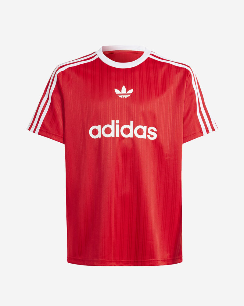 adidas Grade School Soccer Jersey Tee IW1005 Red 1